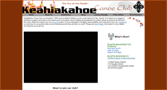 Desktop Screenshot of keahiakahoe.com